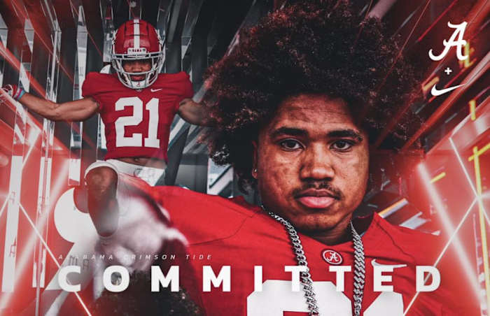 Class of 2023 safety Elliot Washington II committed to Alabama on Monday.